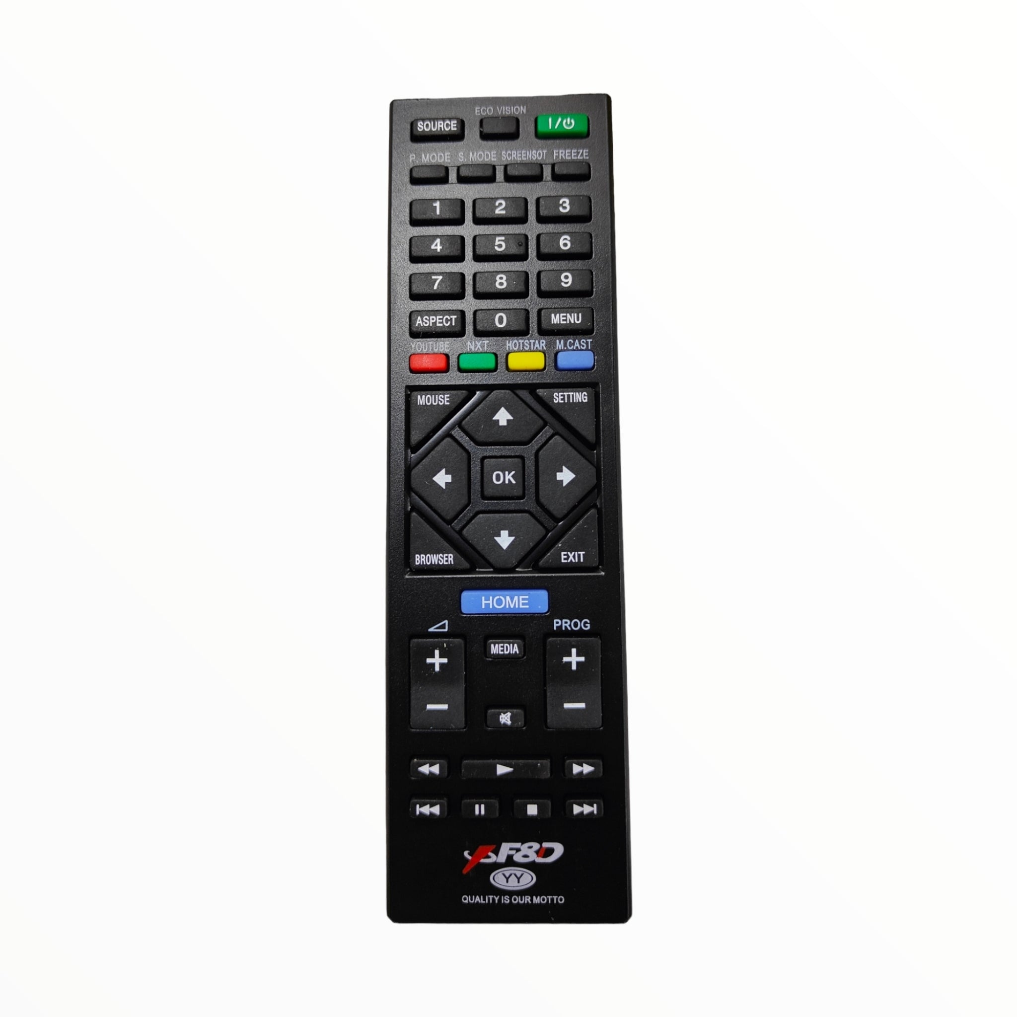 F Remote Control F&D LED TV Remote Control – Compatible Replacement Buy India Faritha