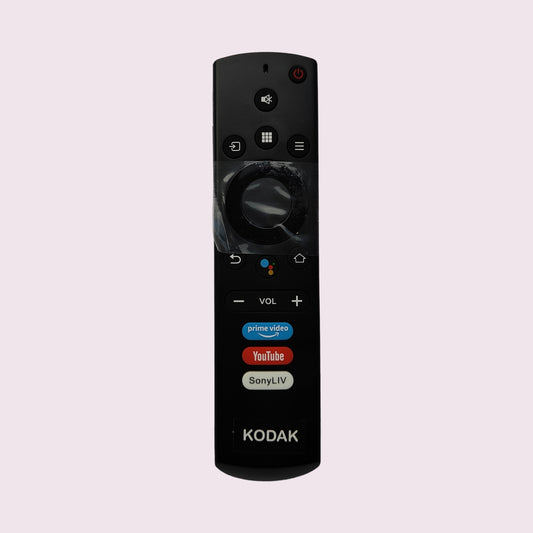 Original Kodak smart tv remote control  with voice ,Youtube,prime video,sony liv - Faritha