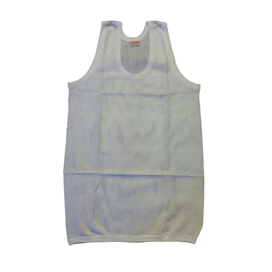 Poomex Gents White Menscool (Dotted Net Type) Sleeveless and Halfsleeve - Faritha