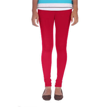 Stand out with these vibrant Pink Red Leggings!