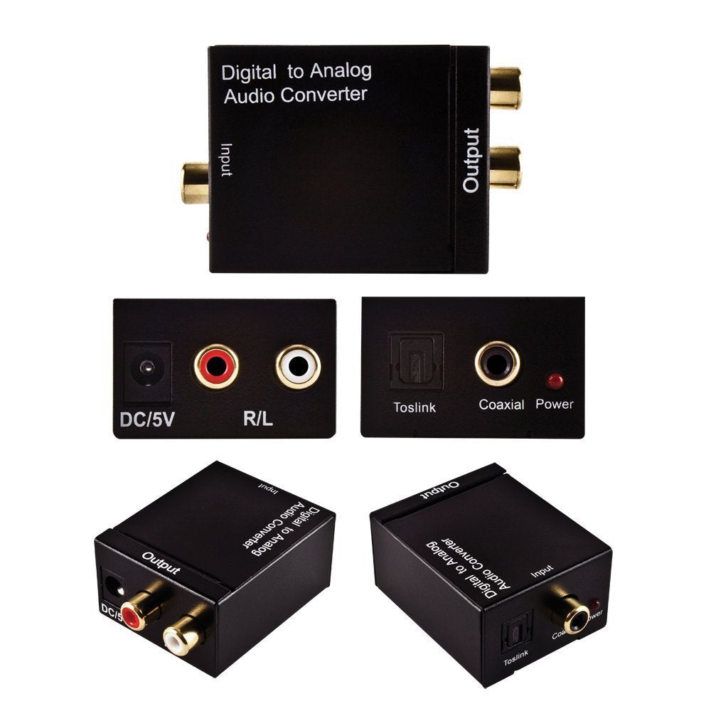 Digital to Analog Audio Convertor Optical Input and RCA Output* - Faritha