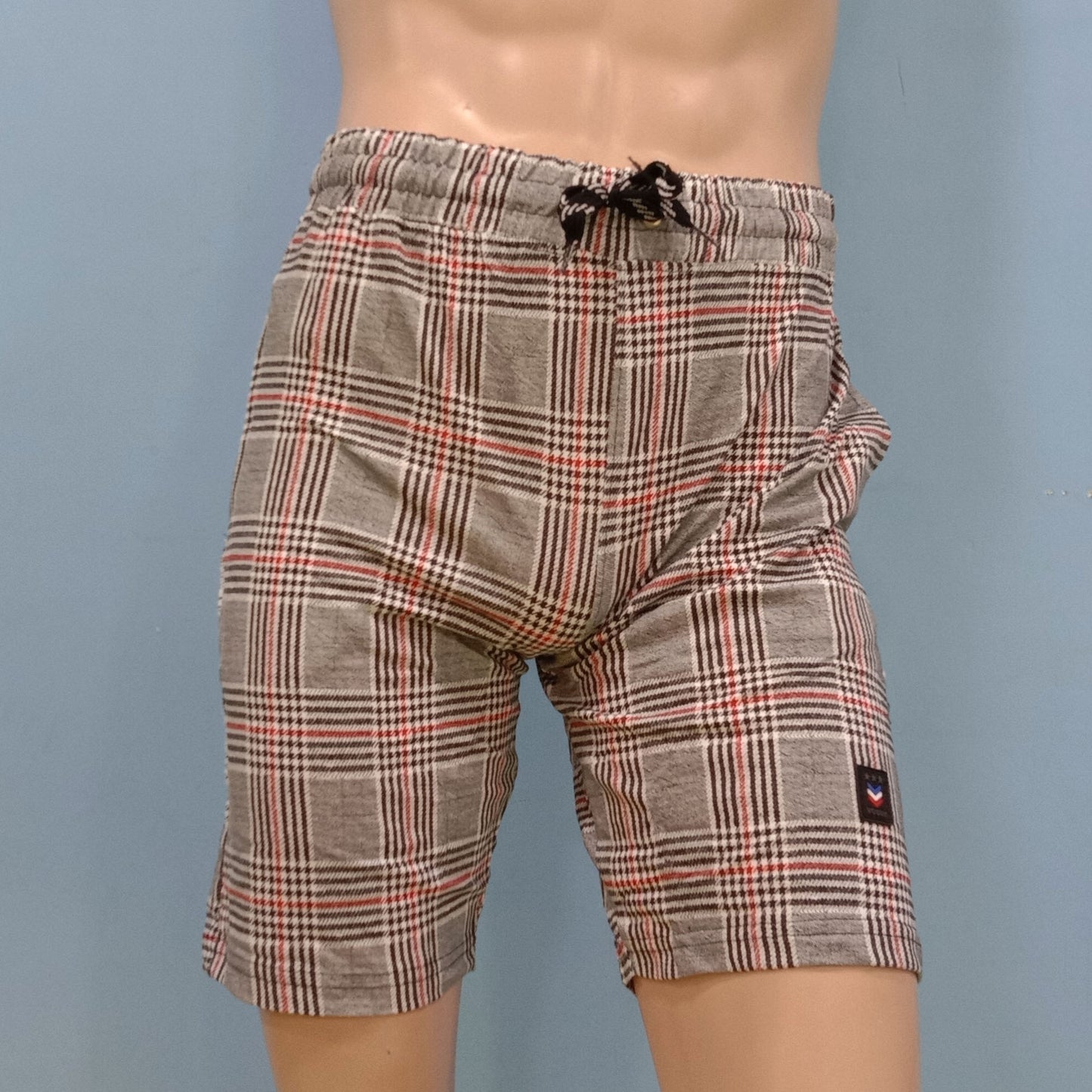 Superior Quality Branded Big Checker Design Shorts for Men - Faritha