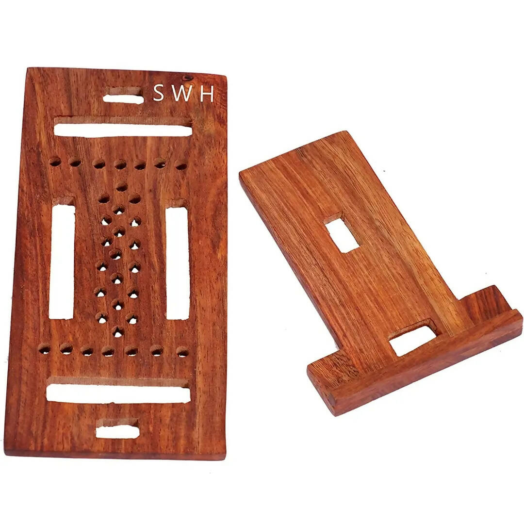 Wood Mobile Stand - Faritha