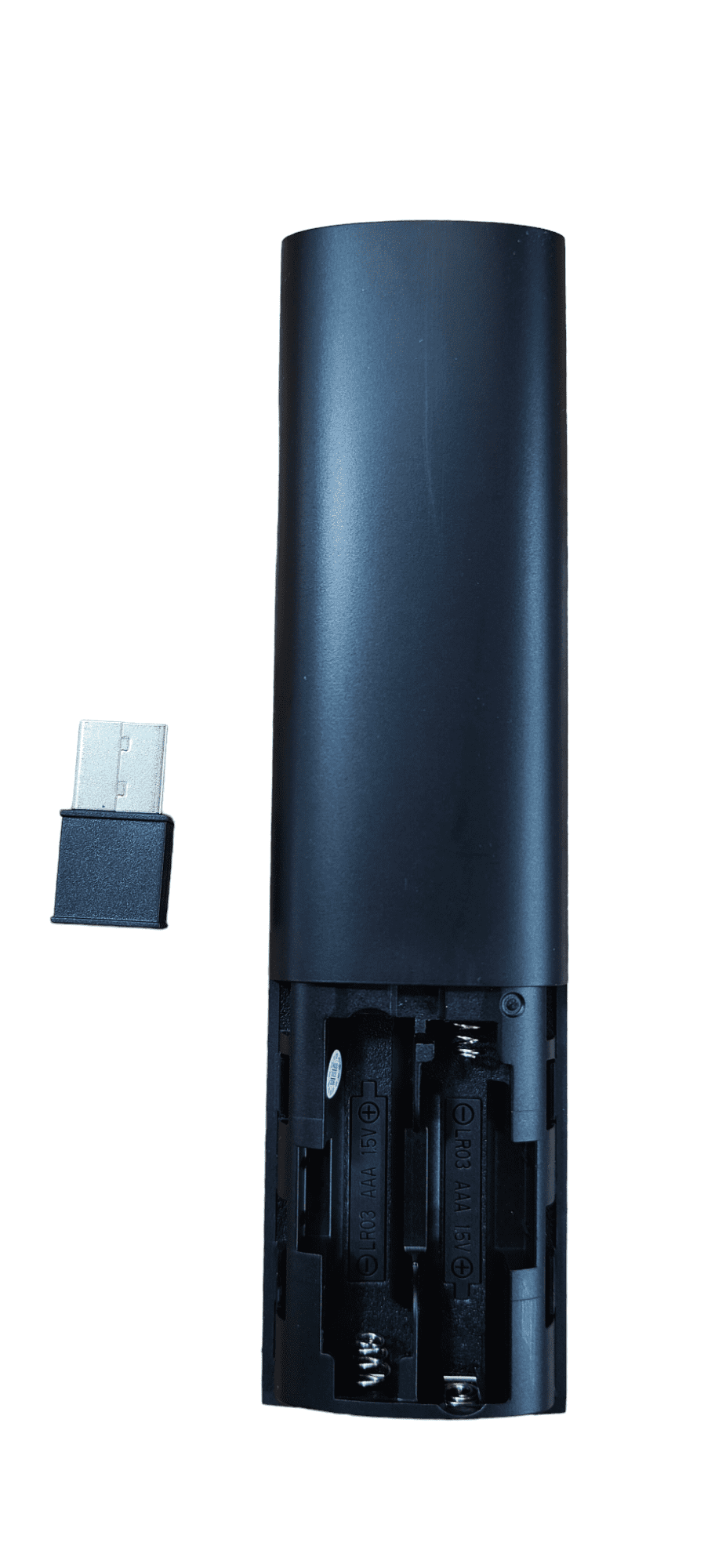F&D Smart TV Remote front view — voice function dongle compatible India 2026