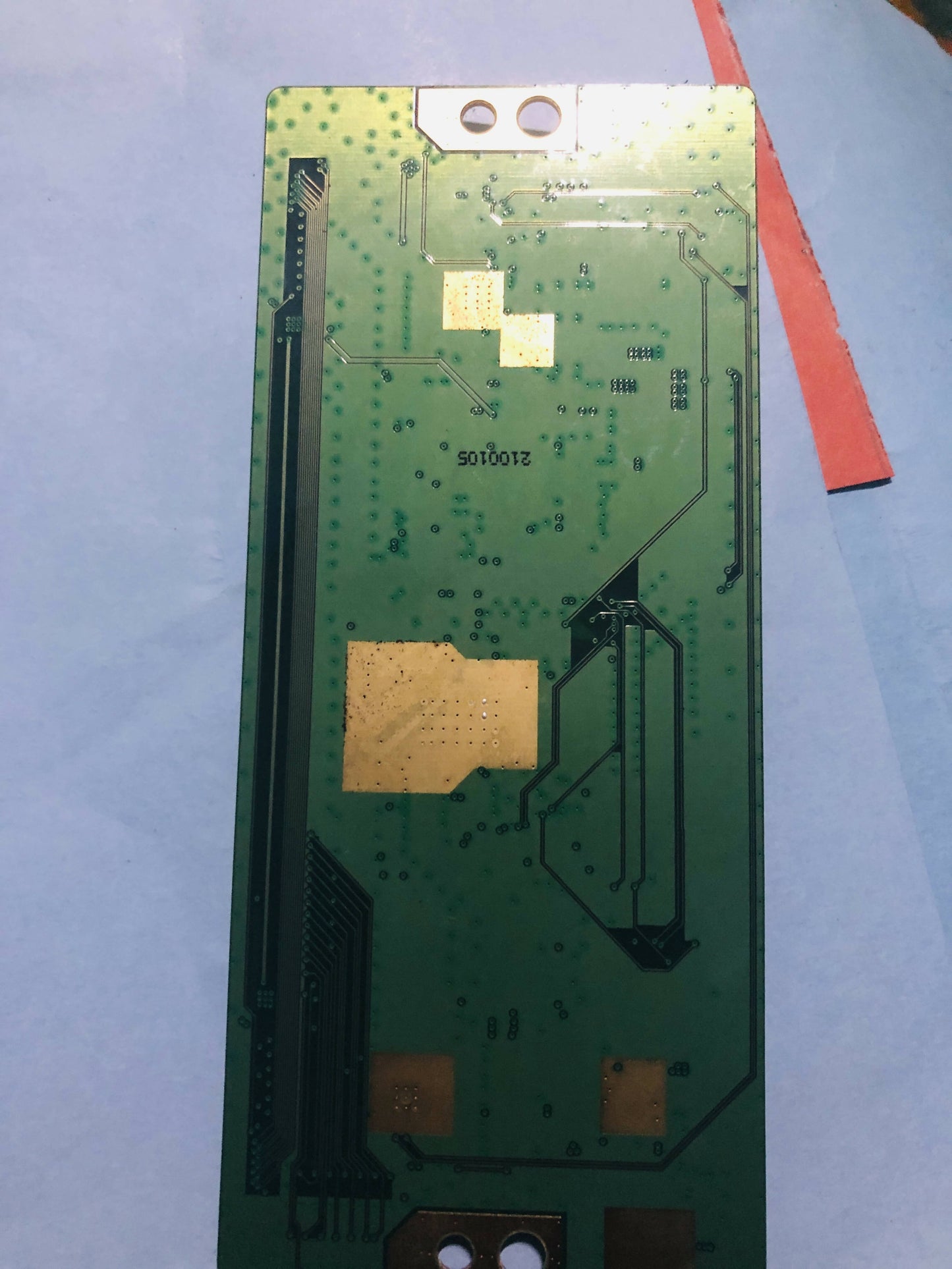 Backside of HV430QUB-N4K T-Con Board