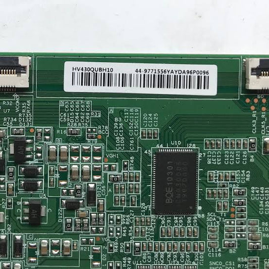 HV430QUBH10 T-Con Board Replacement for 43" UHD Dual RGB 47_6021310 TVs