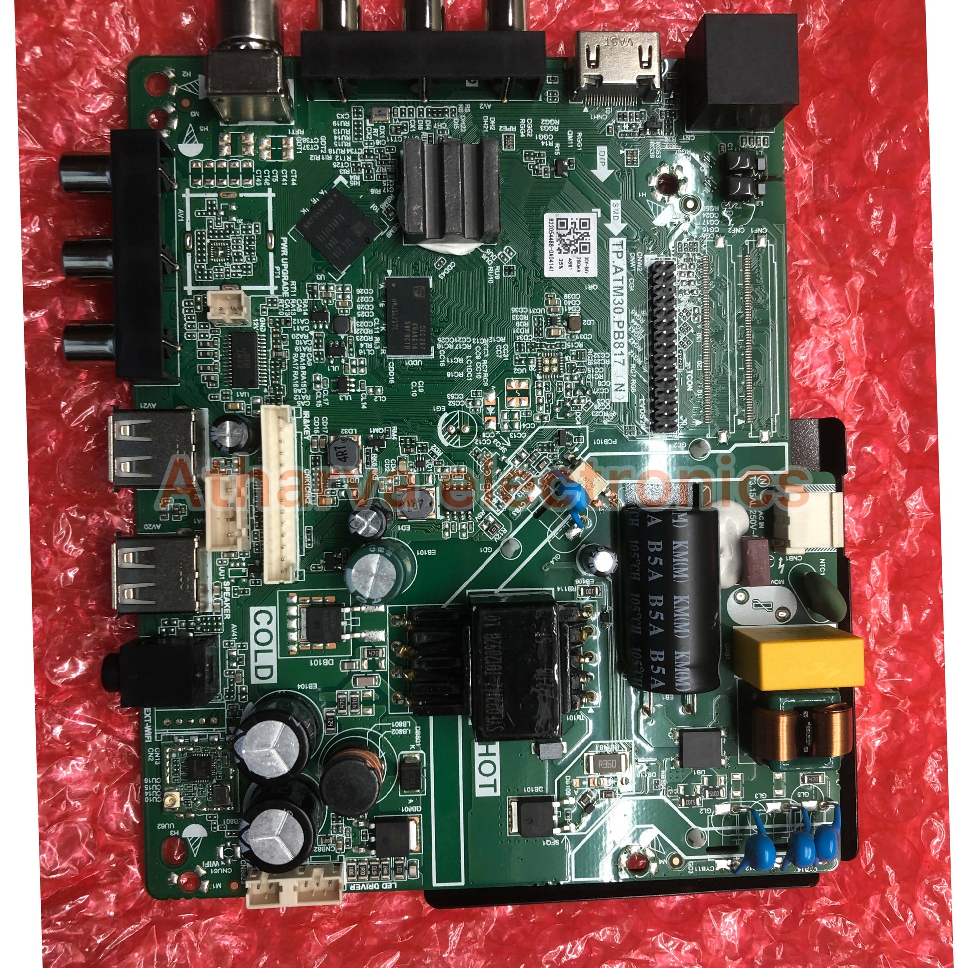 Universal ATM30.PB817 Smart Board for 32‑45 inch LED/LCD Smart TV including remote