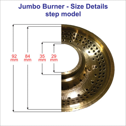1 No. Jumbo Size Gas Stove Brass Burner suitable for all kind of Gas stove
