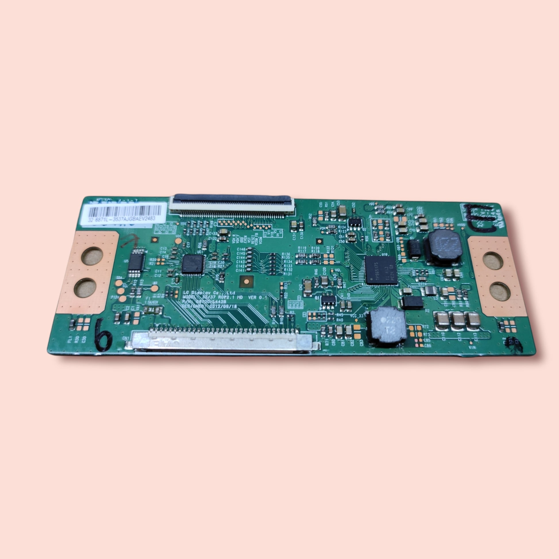 LC3200XY-Small CTRL T-Con Board Replacement for LG TVs