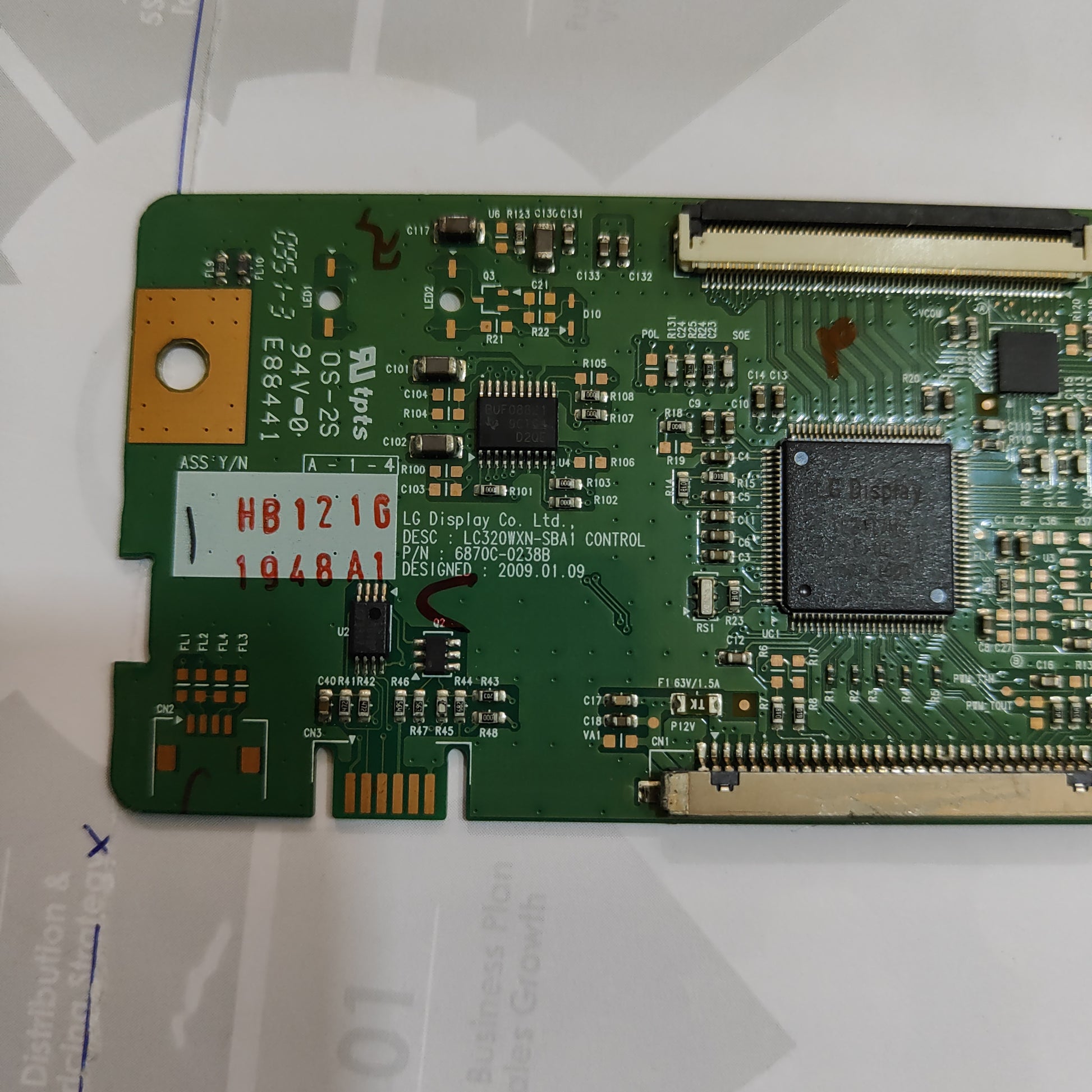 LCD LED TV Replacement T-Con Board 6870C-0238B