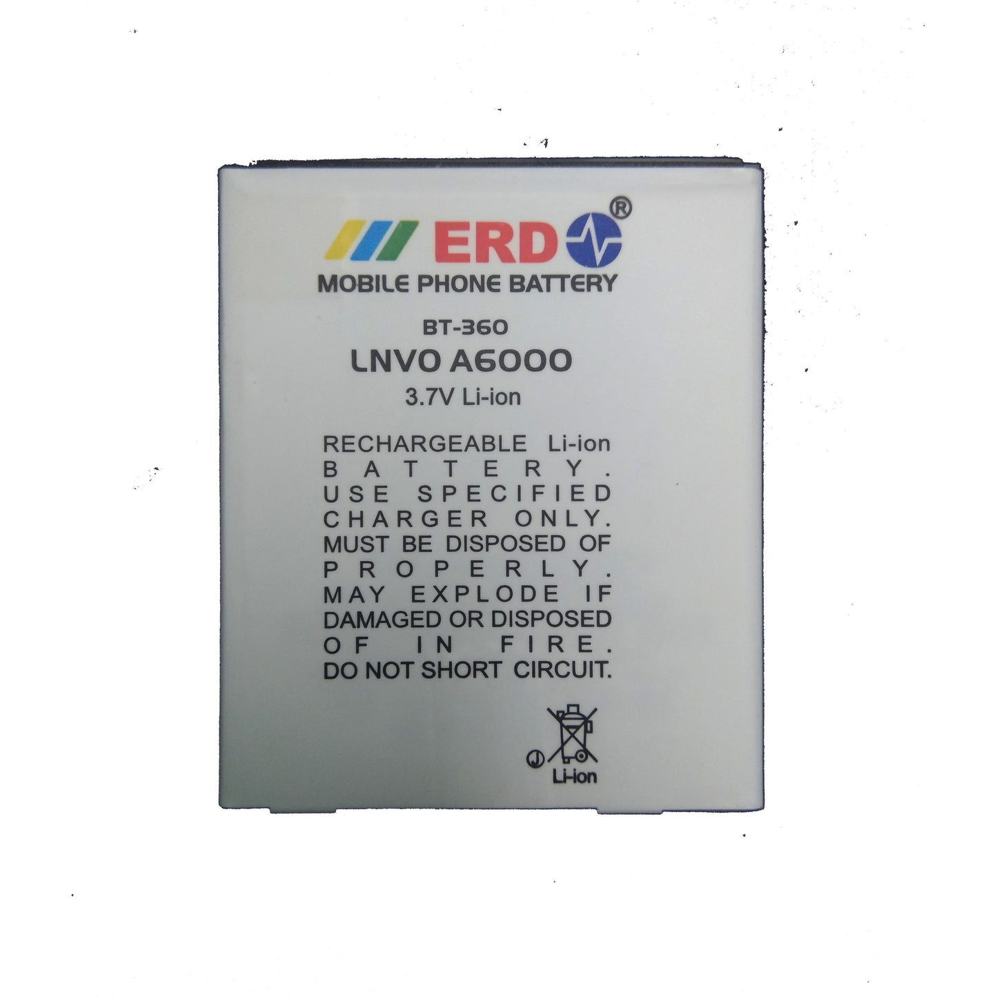 Mobile Phone High Capacity Battery for Lenova A6000 - Faritha