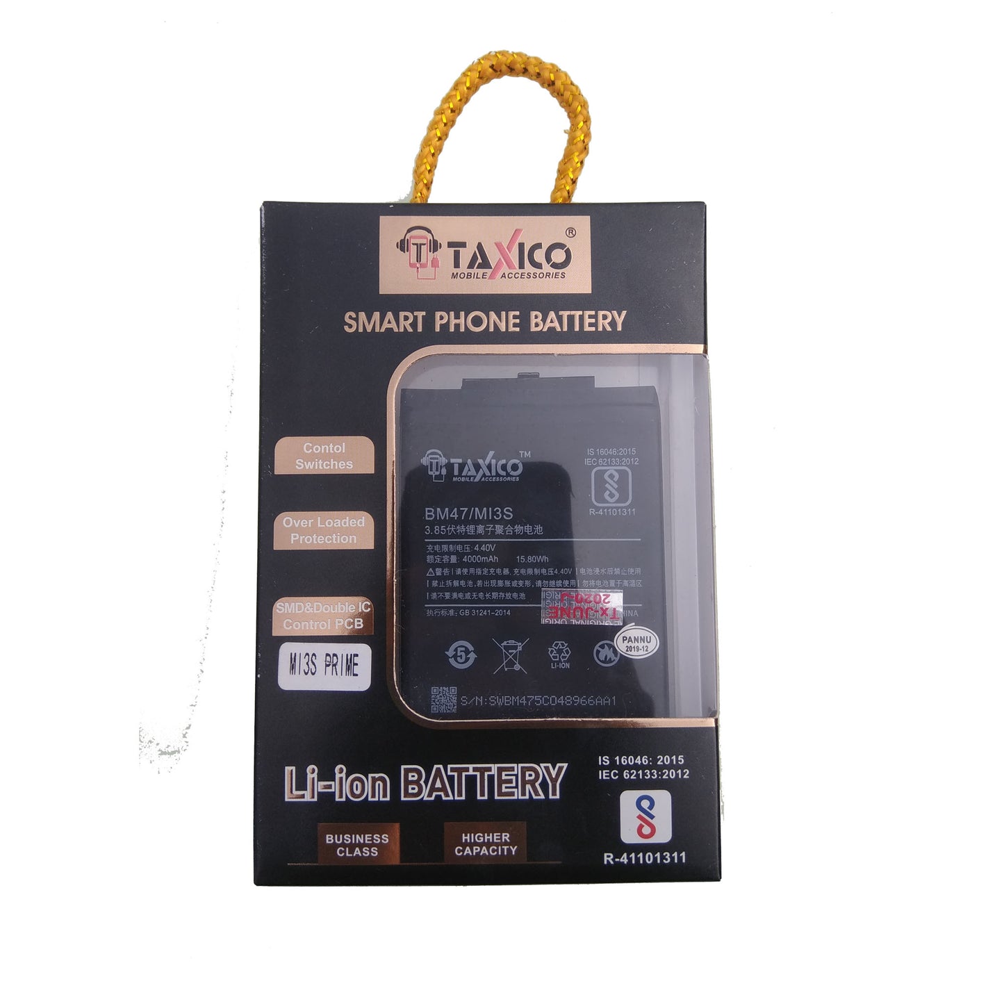 High Capacity Li-ion Battery for BN44/MI NOTE 5 Mobile Phone