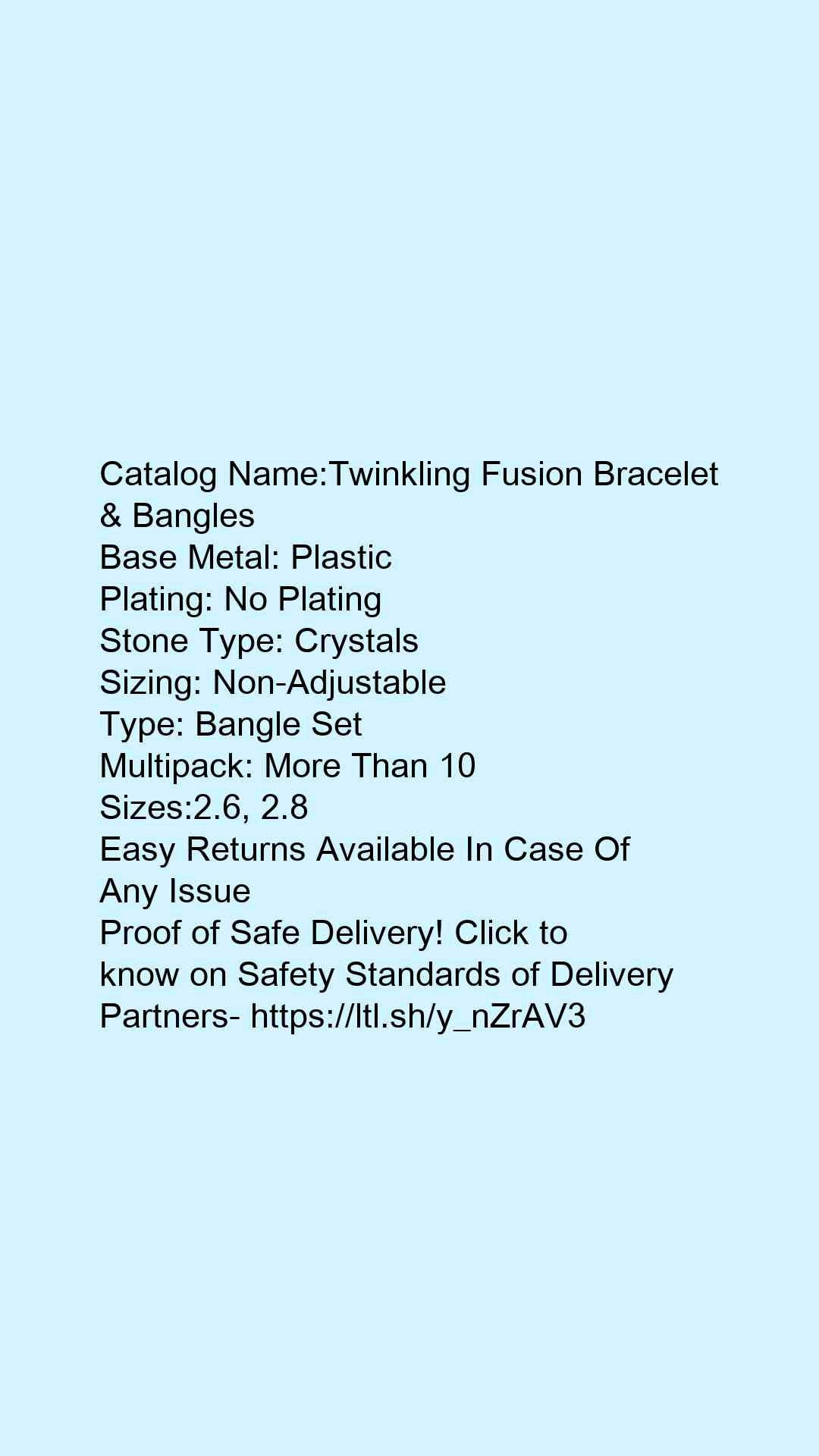 Twinkling Fusion Bracelet & Bangles - Faritha
