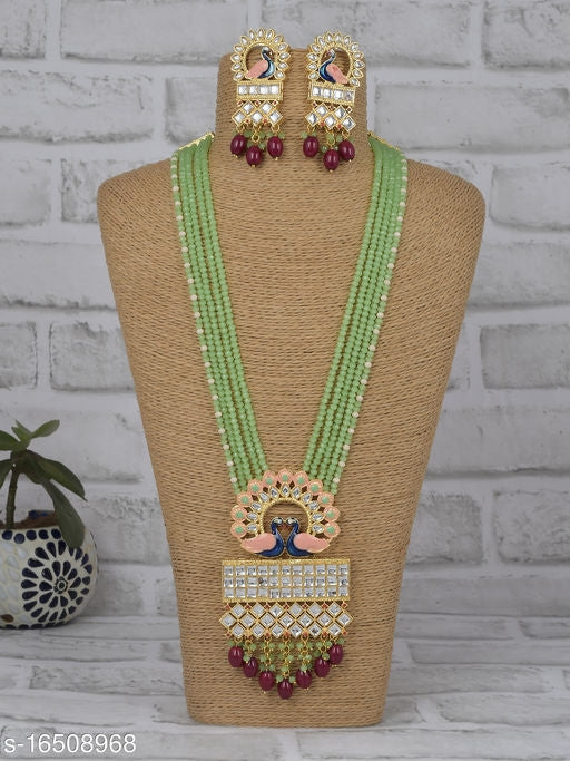 Peacock necklace allure fancy women necklace - Faritha
