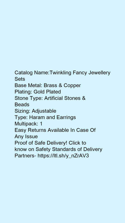 Twinkling Fancy Jewellery Sets - Faritha