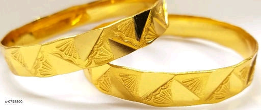 Radha exclusieve 1 GM Gold women brass bangles