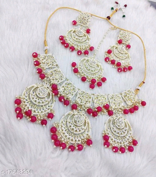 Shimmering Colourful Jewellery Sets - Faritha