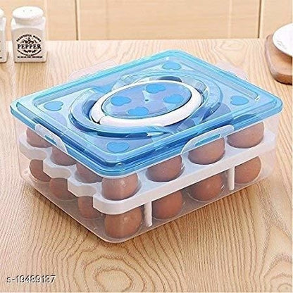 Wonder 4 in 1 Air Tight Transparent Food Plastic Storage Container for Kitchen,  - Faritha