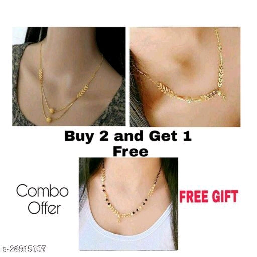 Shimmering Glittering Women Necklaces & Chains - Faritha