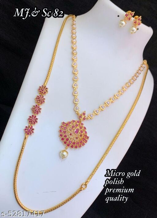 Sizzling Fancy Women Jewellery Set - Faritha