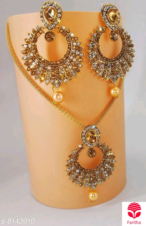 Twinkling Bejeweled Pendants & Lockets - Faritha