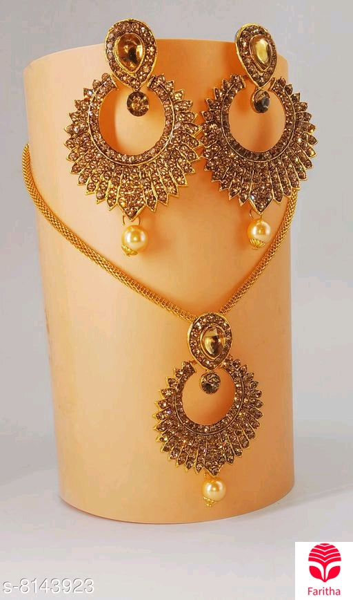 Twinkling Bejeweled Pendants & Lockets - Faritha
