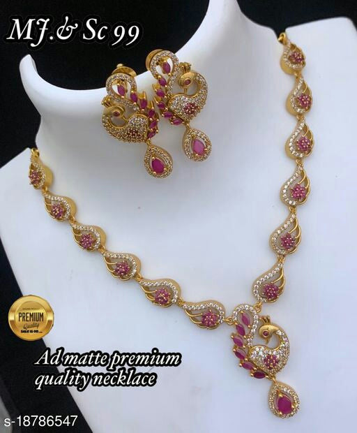 Premium quality Ad neckset - Faritha