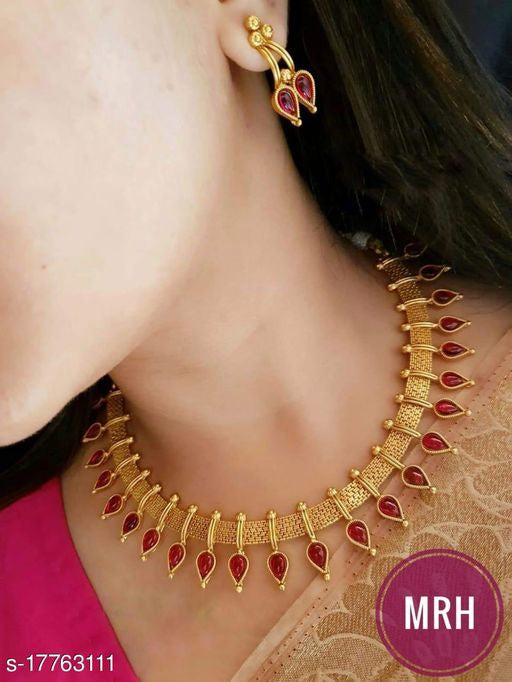 palakka necklace necklace Diva Elegant Necklace - Faritha