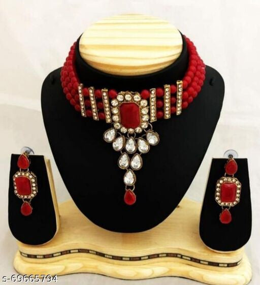 Shimmering Colorful Jewellery Sets - Faritha