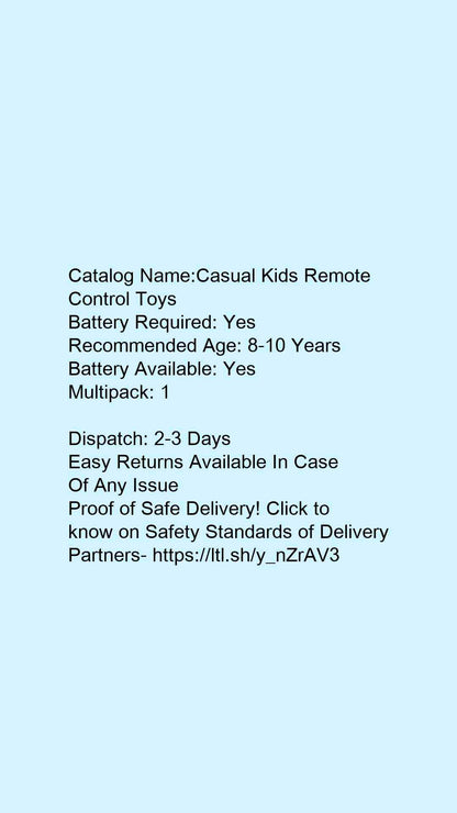 Casual Kids Remote Control Toys - Faritha