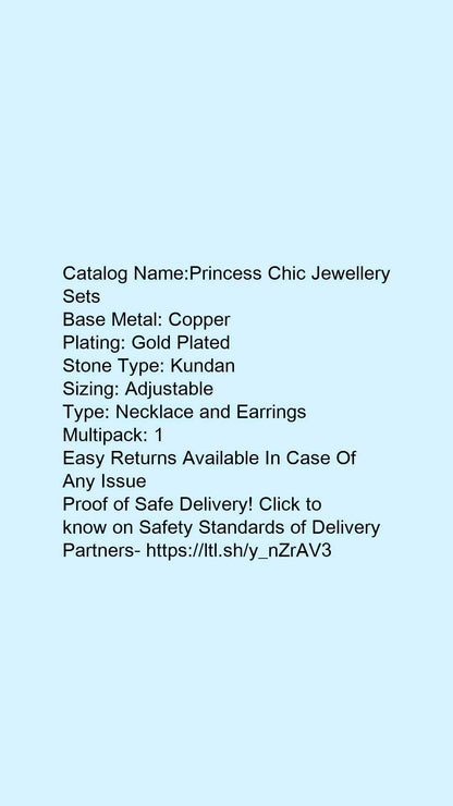 Princess Chic Jewellery Sets - Faritha