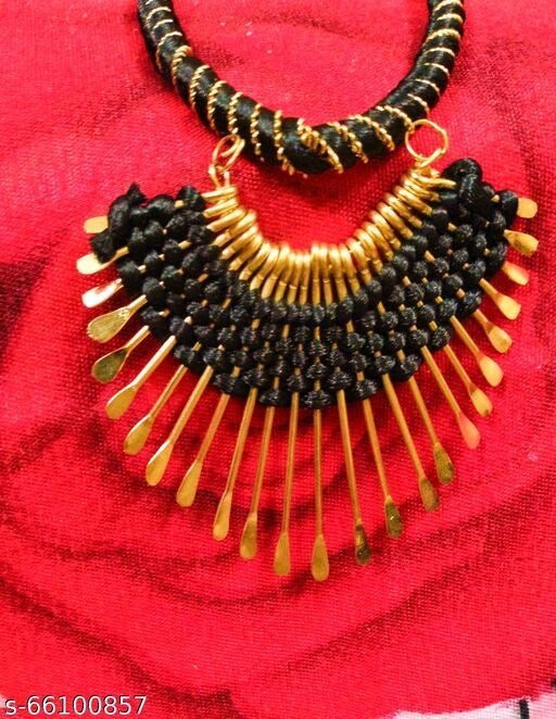 Shimmering colourful necklace - Faritha