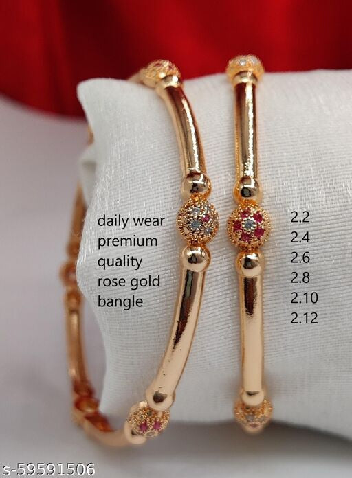 Shimmering Unique Bracelet & Bangles - Faritha