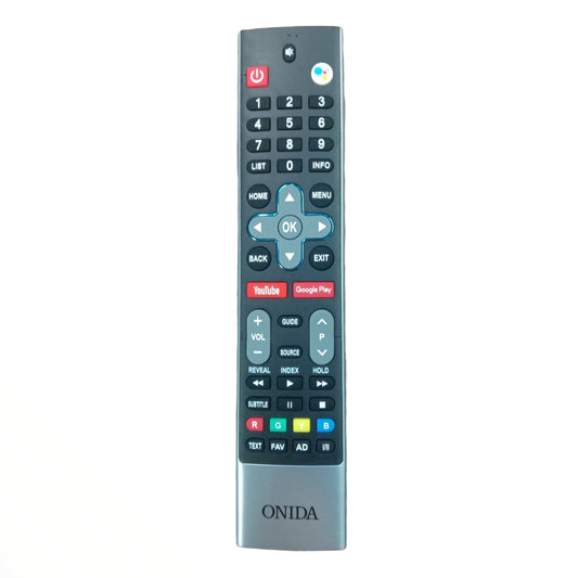 Original Onida Android Smart TV Remote – Genuine Replacement – Faritha