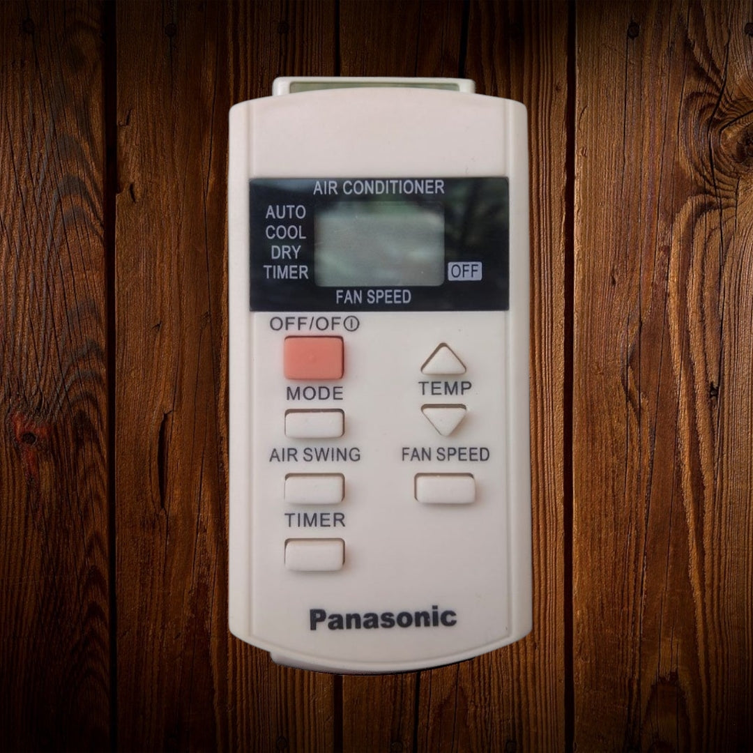 Panasonic Split AC Remote Control 44A — compatible replacement all Panasonic AC India Faritha