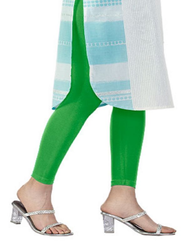 Ankle Length Parrot Green Leggings at Rs 180.00 | Ladies Ankle Length Legging  in Howrah | ID: 10837585855