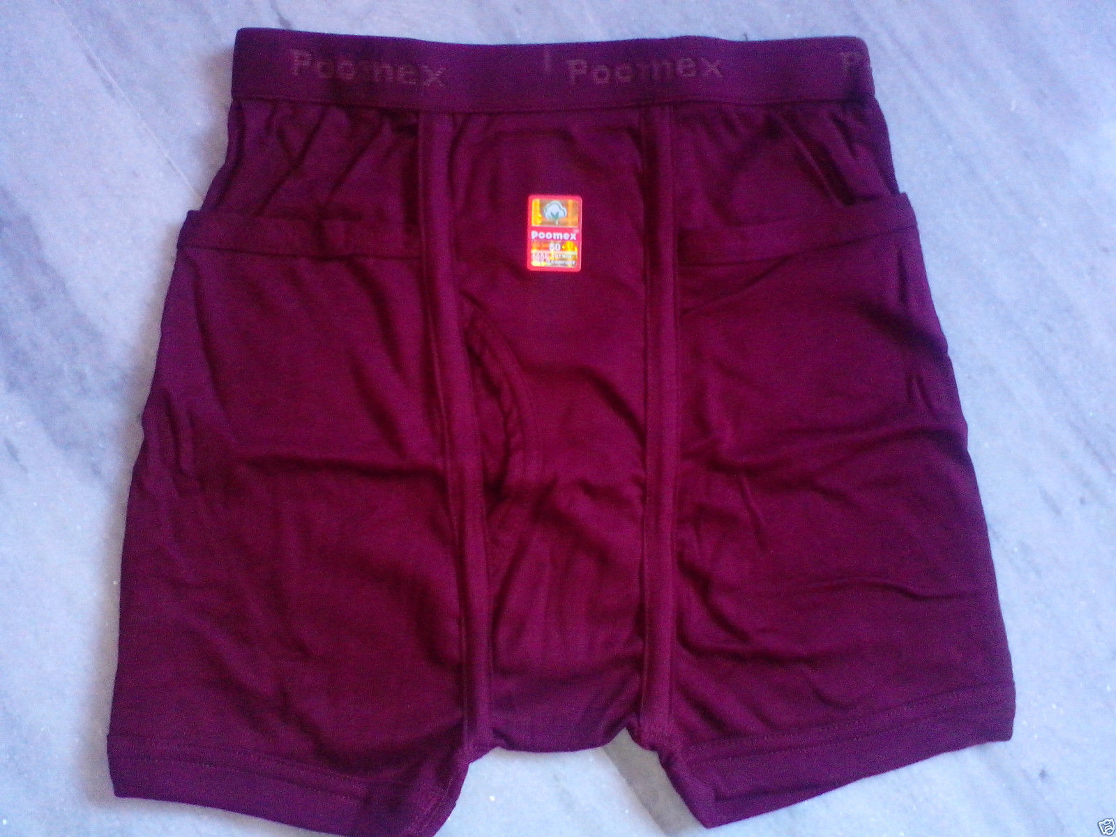 Poomex Pocket Trunk for Boys & Men's/Innerwear/Underwear-(Pack of 3,Random  Colours)