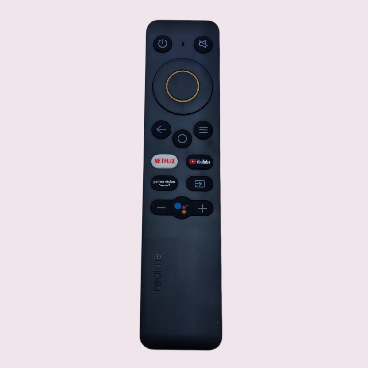 Realme Smart TV Remote — YouTube Netflix Prime Video compatible India Faritha 2026