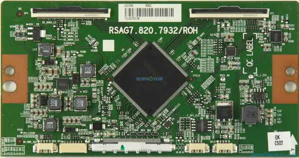 Carte T-CON Pour TV Hisense 55A7100F – Réf. RSAG7.820.10337/ROH – Neuve