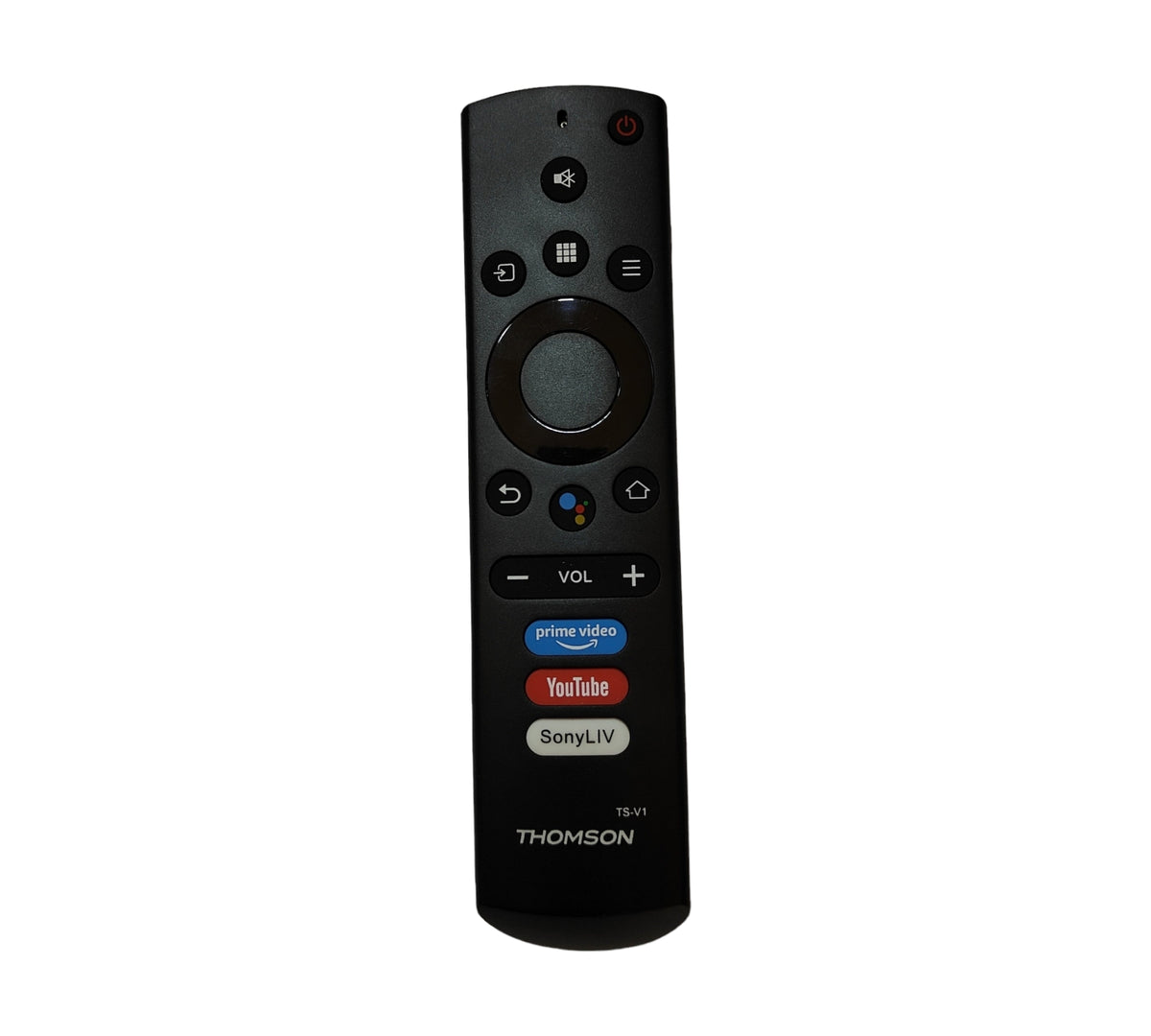 Original Thomson Smart TV Remote — voice Prime YouTube SonyLIV India Faritha 2026