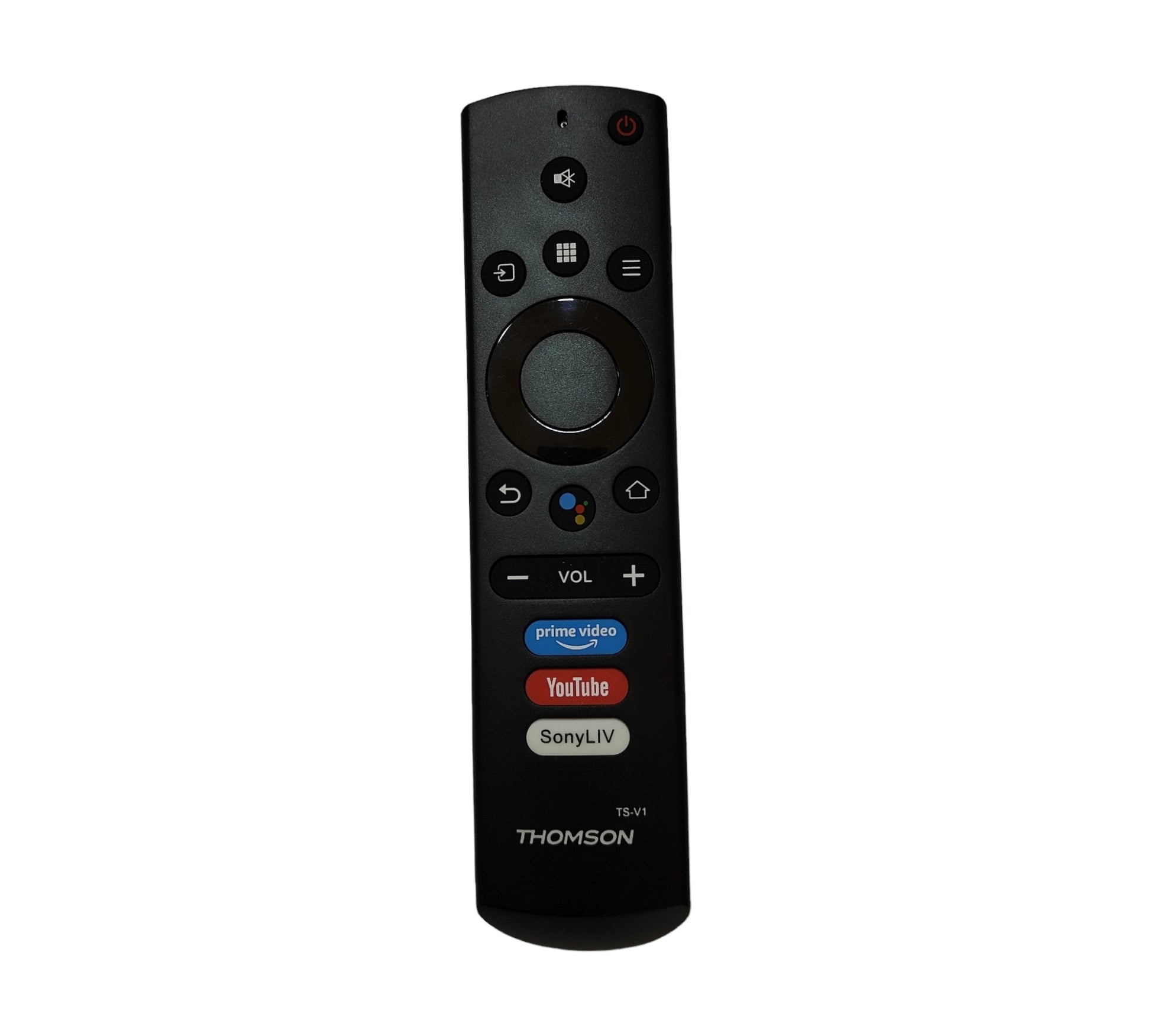 Original Thomson Smart TV Remote — voice Prime YouTube SonyLIV India Faritha 2026