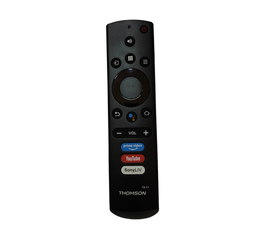 Original Thomson Smart TV Remote — voice Prime YouTube SonyLIV India Faritha 2026