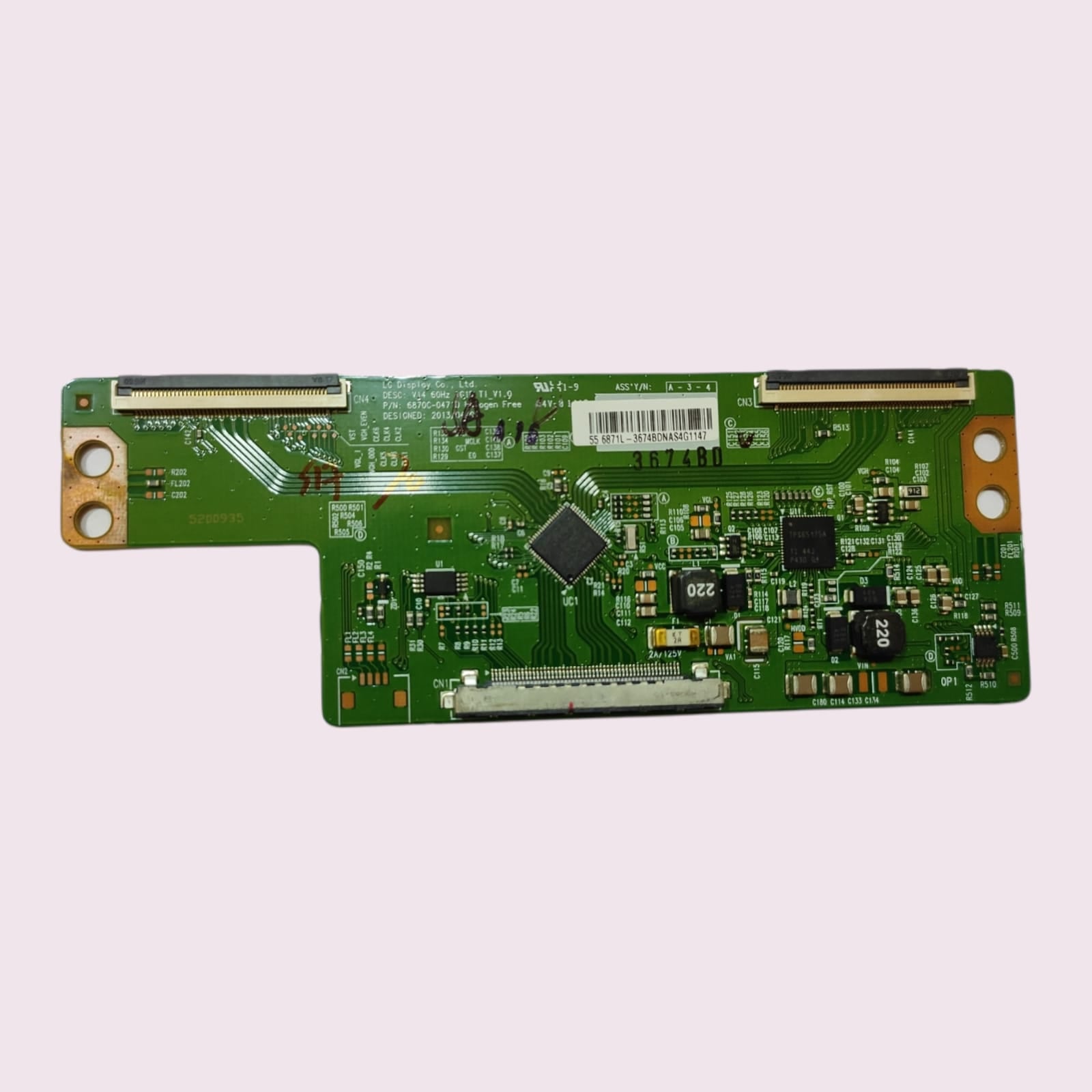 LG LED LCD TV Control Board 6870C-04710B1