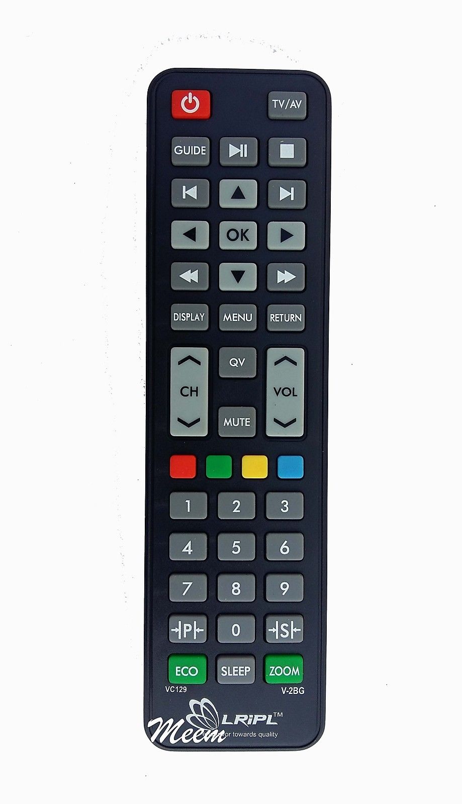 VIDEOCON LCD LED TV UNIVERSAL REMOTE CONTROL * Compatible*High Sensitivity (LD34) - Faritha