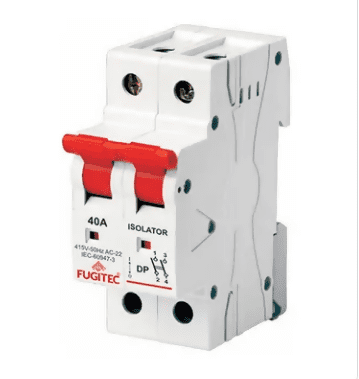 White Fugitec Circuit Breaker - Faritha